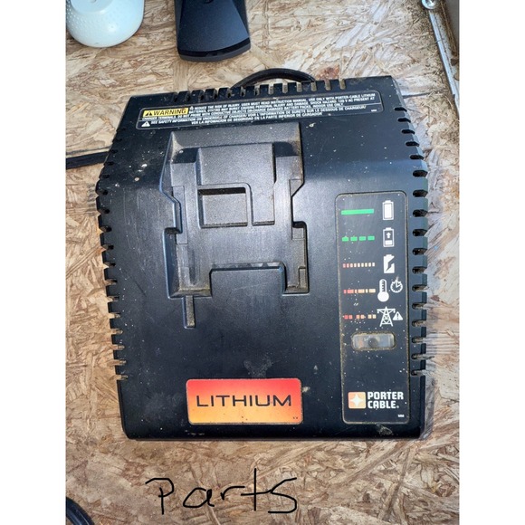 Porter Cable Lithium Battery Charger 18V Power Tool Charging Station-Untested - Picture 1 of 2